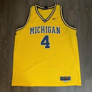 Nike elite Michigan Jersey #4